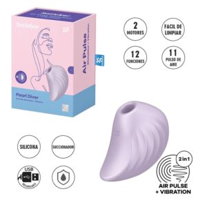 Succionador - carga USB Pearl Satisfyer