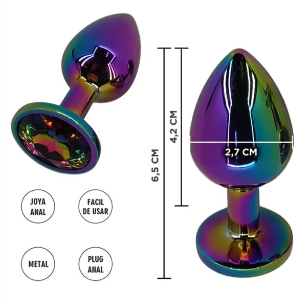 Plug anal metálico Talle S - Imagen 3